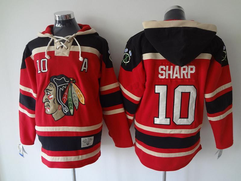 NHL Chicago Blackhawks #10 sharp red Hoodies