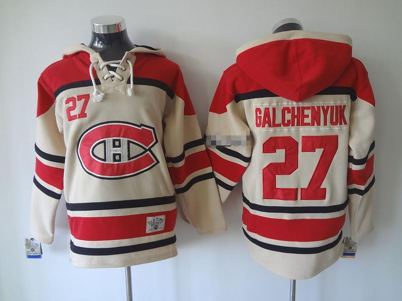 NHL Montreal Canadiens #31 price cream Hoodies