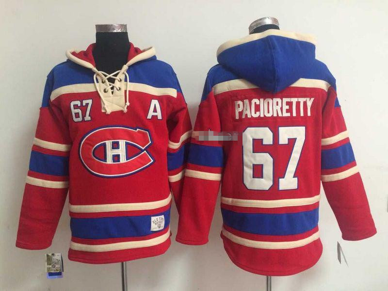 NHL Montreal Canadiens #67 pacioretty red Hoodies