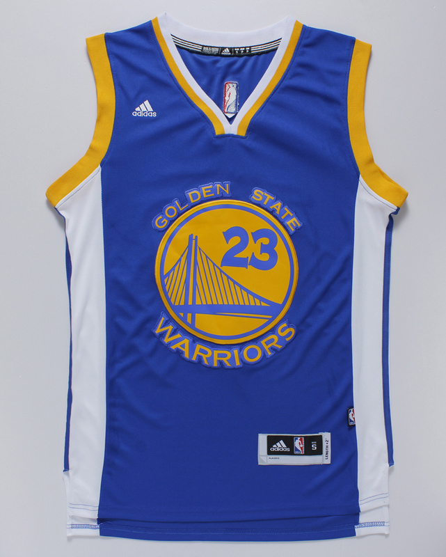 NBA Golden State Warriors #23 Green Blue Jersey