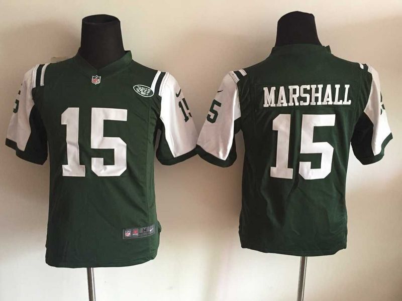 Nike New York Jets #15 Marshall Green Kids Jersey