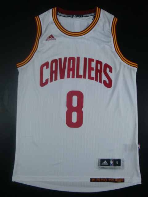 NBA Cleveland Cavaliers #8 Dellavedoa White Jersey