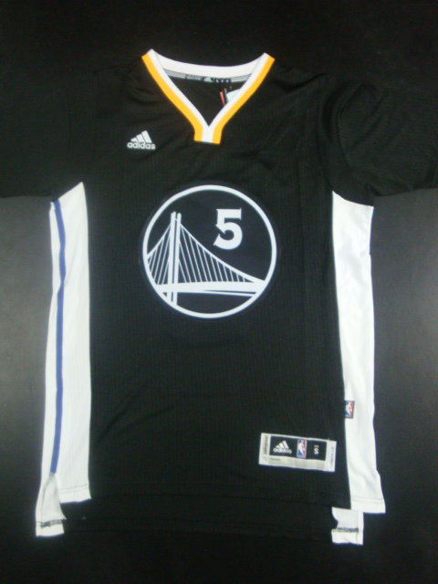 NBA Golden State Warriors #4 Speights Black Short-sleeve Jersey