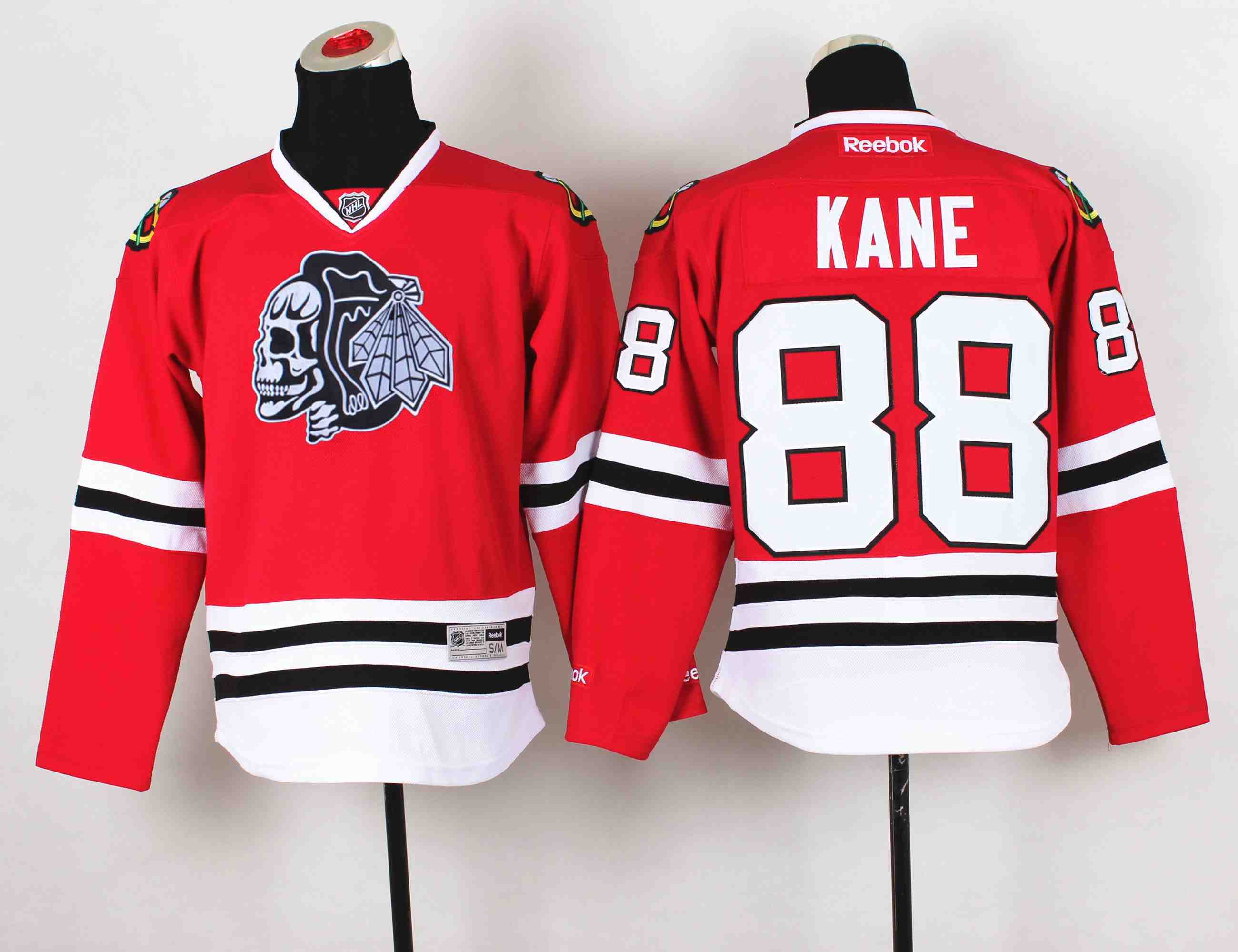 NHL Chicago Blackhawks #88 Kane Red Youth Jersey