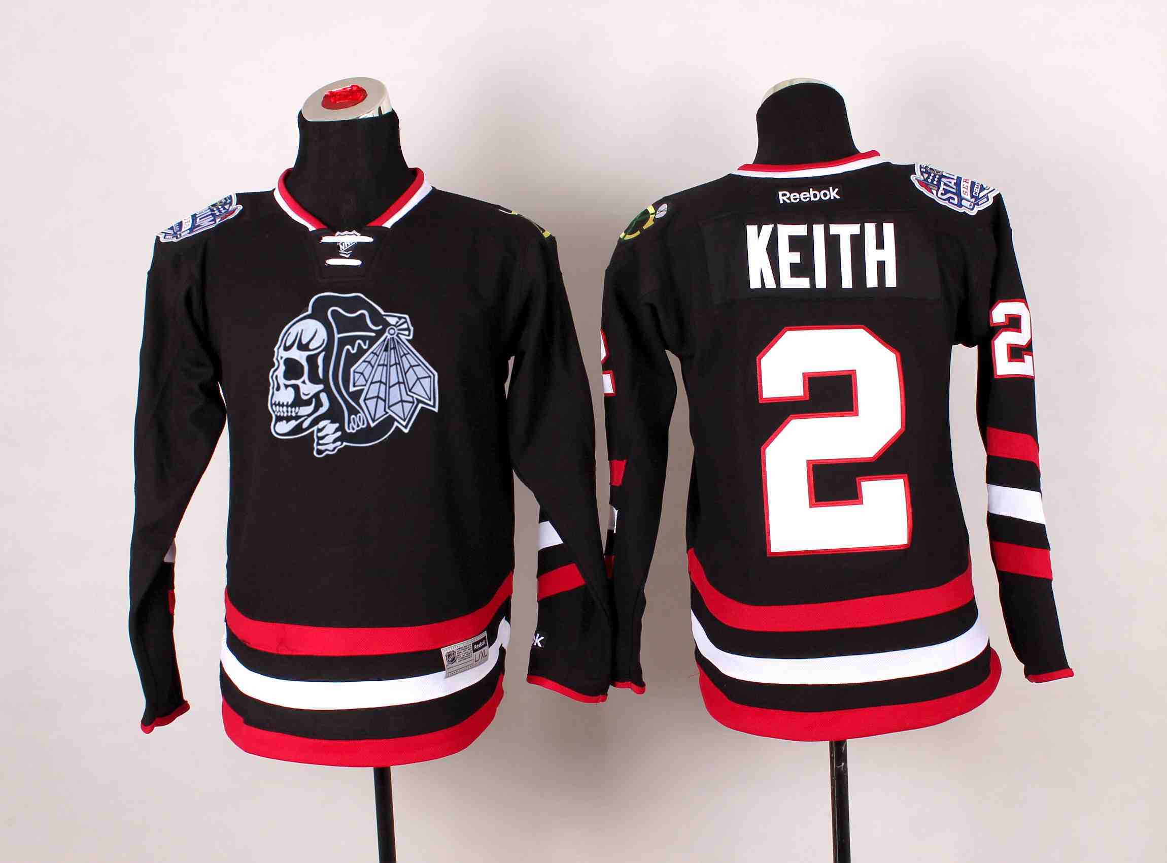 Youth NHL Chicago Blackhawks #2 Keith Black Jersey