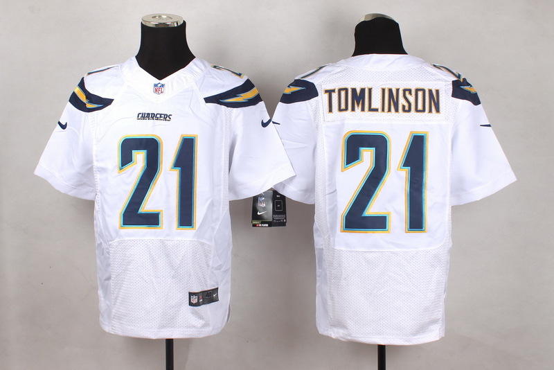 Nike San Diego Chargers #21 Tomlinson Women Elite Jersey