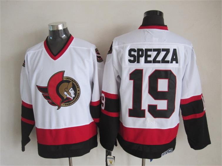 NHL Ottawa Senators #19 Spezza White Jersey