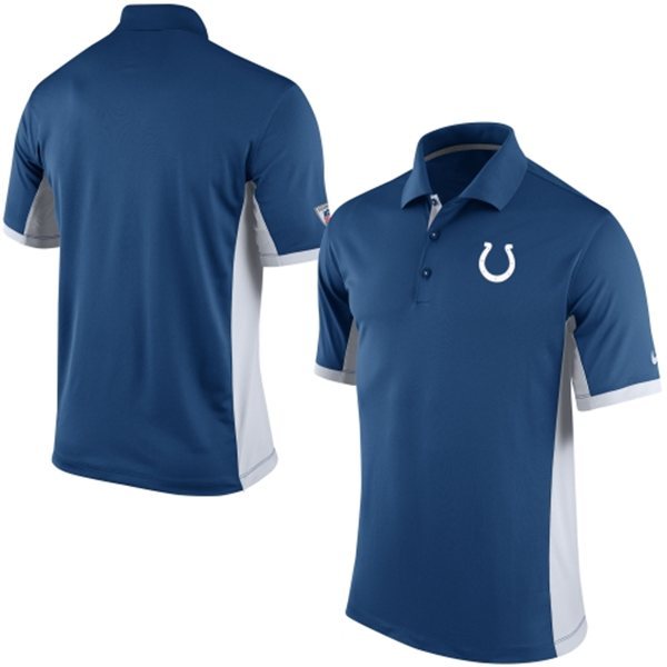 Mens Indianapolis Colts Nike Royal Team Issue Performance Polo