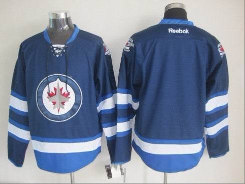 NHL Winnipeg Jets Blank Blue Jersey
