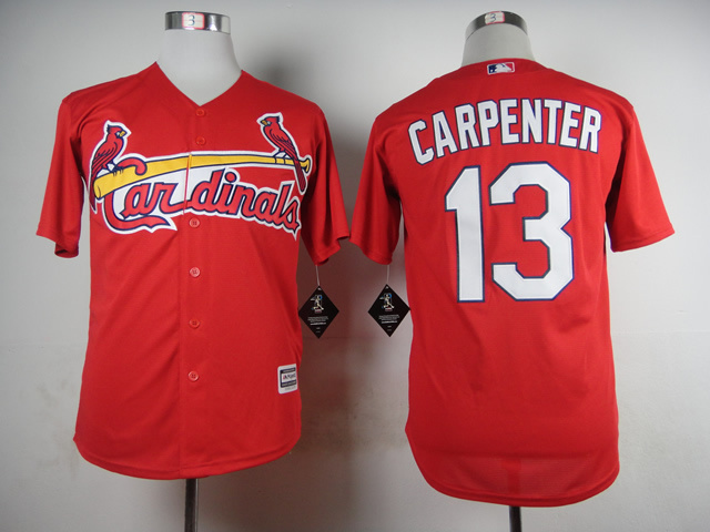 MLB St.Louis Cardinals #13 Carpenter Red New Jersey