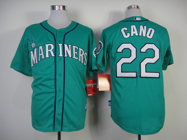 MLB Seattle Mariners #22 Robinson Cano Green 2015 Jersey