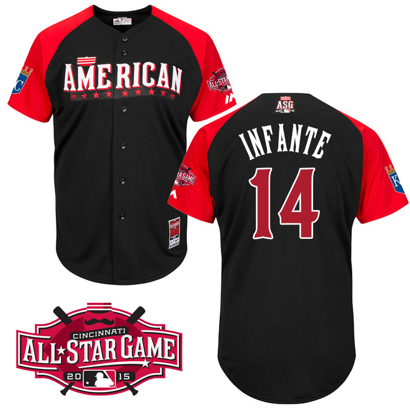 MLB American League #14 Infante 2015 All-Star Jersey
