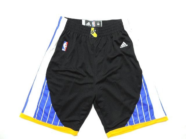 NBA Golden State Warriors Black Shorts