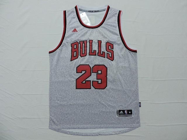 NBA Chicago Bulls #23 Jordan Grey New Jersey