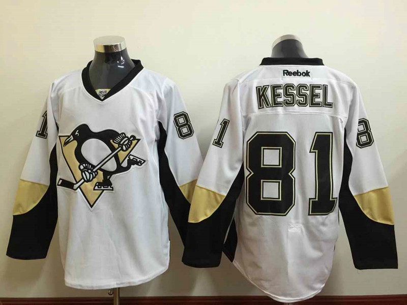 NHL Pittsburgh Penguins #81 Kessel White Jersey