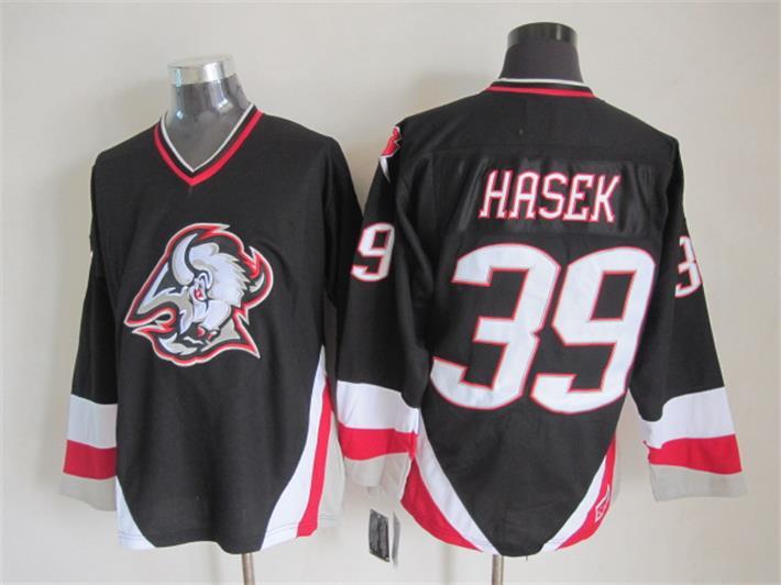 NHL Buffalo Sabres #39 Hasek Black Jersey