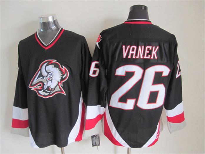 NHL Buffalo Sabres #26 Vanek Black Jersey