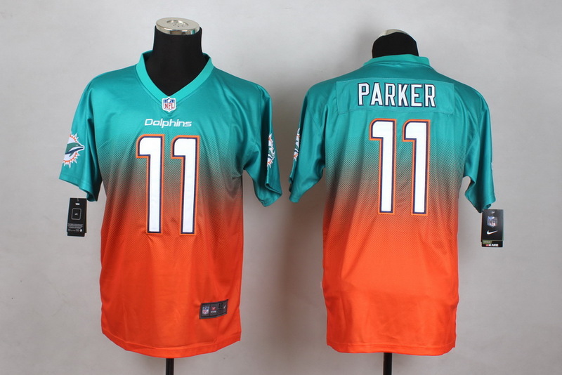 Nike NFL Miami Dolphins #11 Parker Drift Fashion Elite Jersey