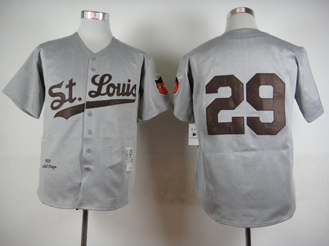 St. Louis Browns #29 Grey 1953 Throwback Jersey