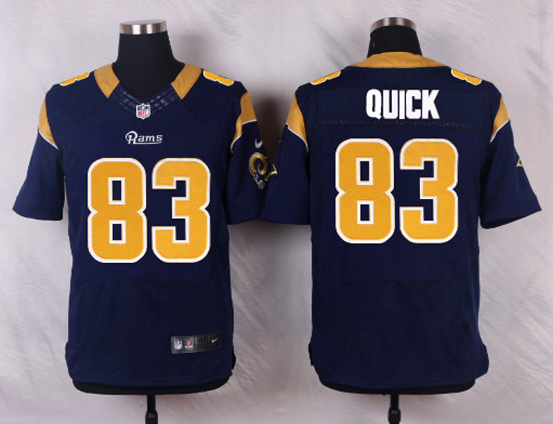 Nike St.Louis Rams #83 Quick Blue Elite Jersey