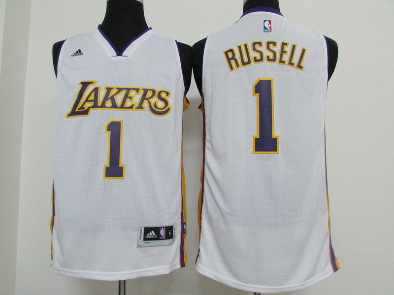 NBA Los Angeles Lakers #1 Russell White 2015 Jersey