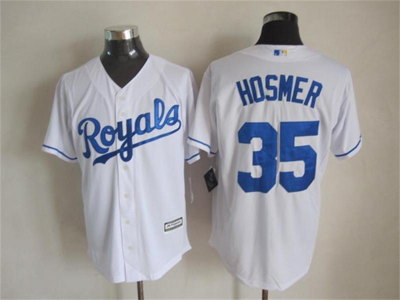 MLB Kansas City Royals #35 Hosmer White New Jersey