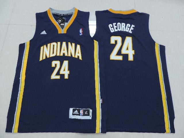 NBA Indiana Pacers #24 George Blue Youth Jersey