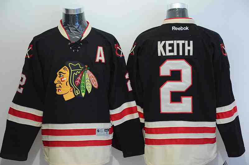 NHL Chicago Blackhawks #2 Keith Black Jersey