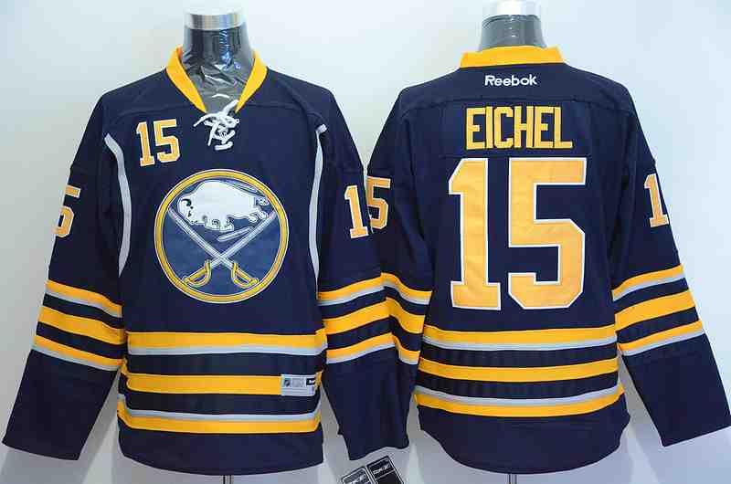 NHL Buffalo Sabres #15 Eichel D.Blue Jersey