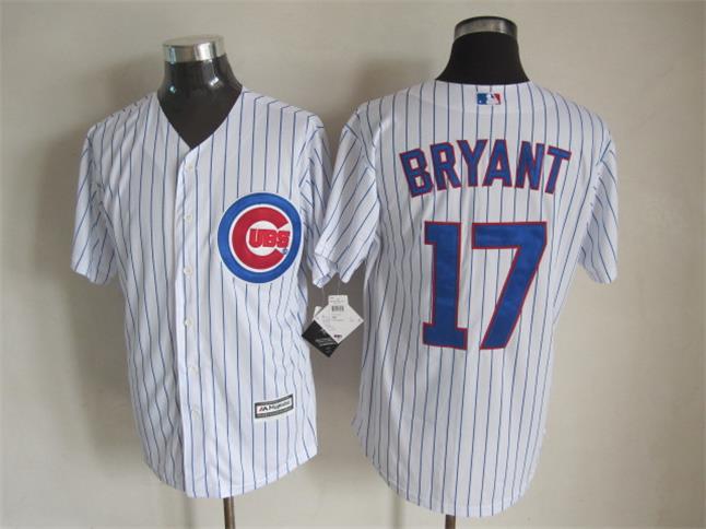 MLB Chicago Cubs #17 Bryant White New 2015 Jersey 