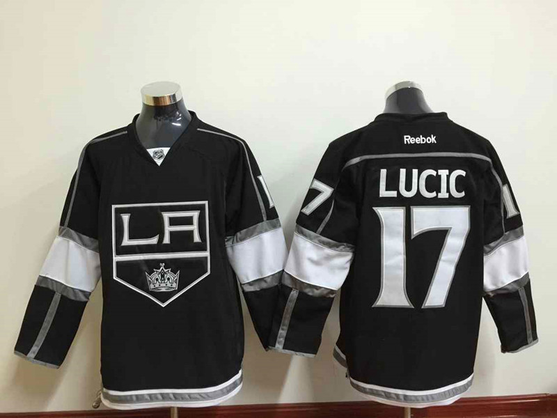 NHL Los Angeles Kings #17 Lucic Black Jersey