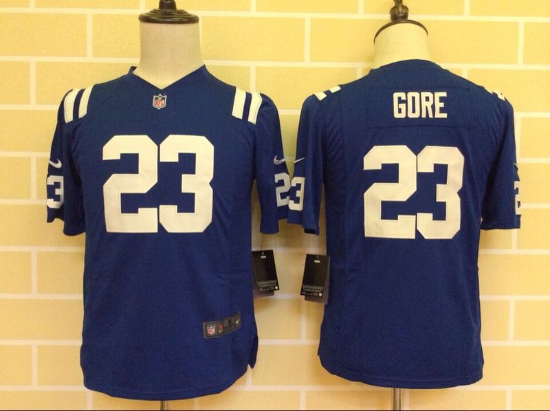Kids Nike Indianapolis Colts #23 Gore Blue Jersey