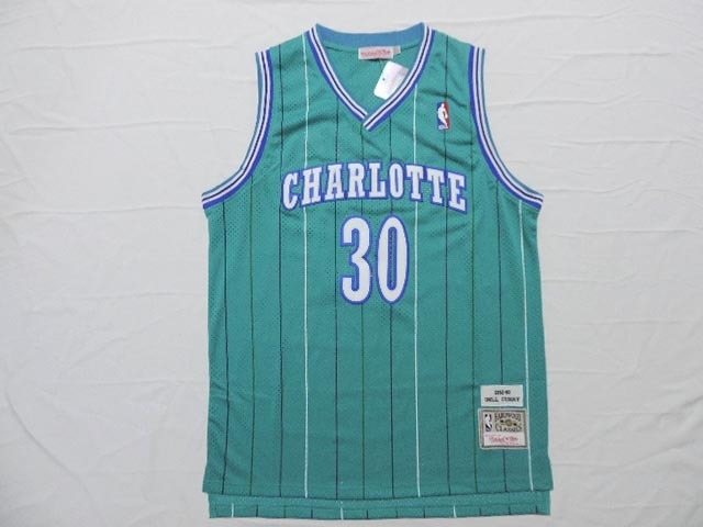 NBA New Orleans Hornets #30 Curry L.Blue Jersey