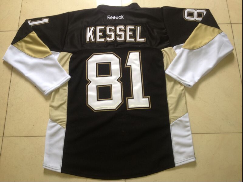 NHL Pittsburgh Penguins #81 Kessel Black Jersey