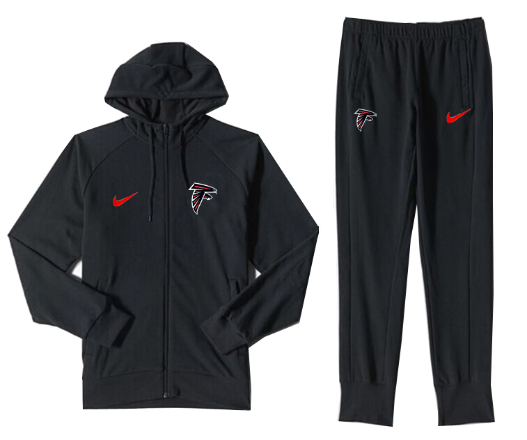 NFL Atlanta Falcons Black Jacket Suit