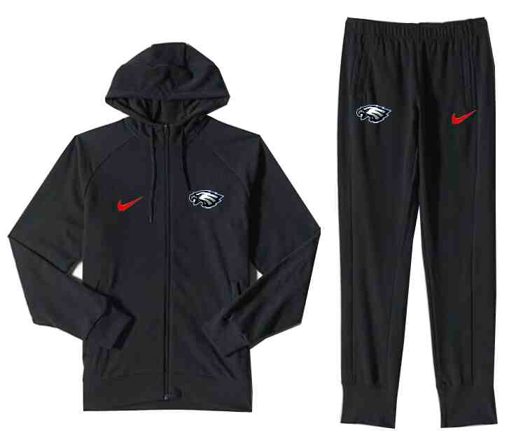NFL Philadelphia Eagles Black Jacket Suit