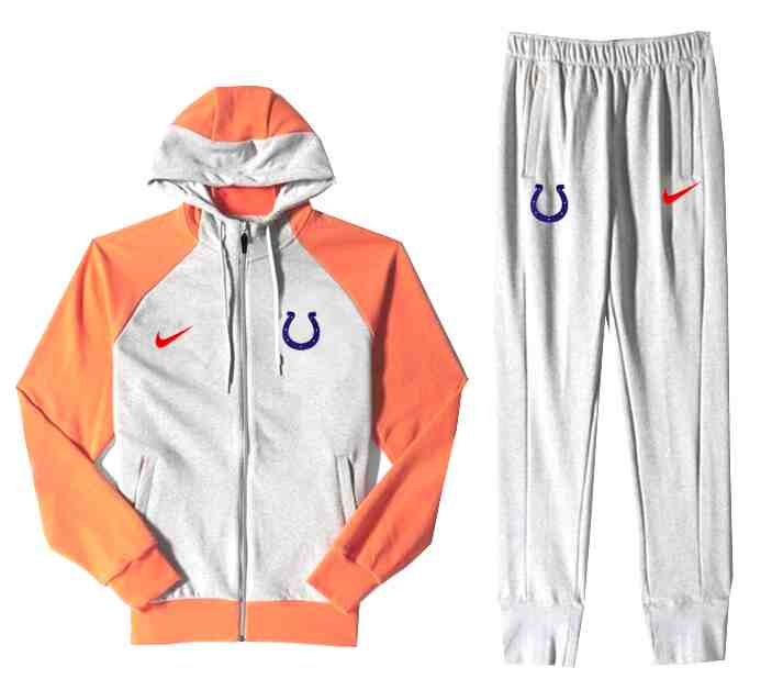 NF Indianapolis Colts Orange Jacket Suit