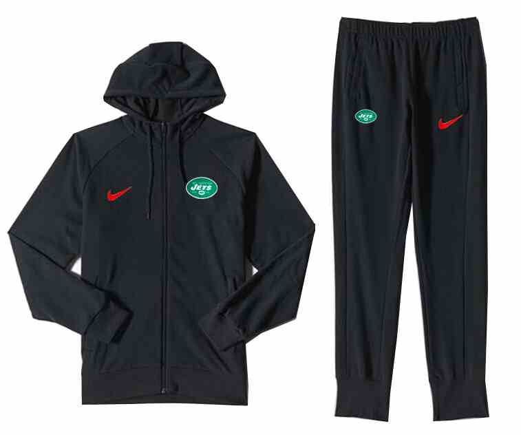 NFL New York Jets Black Jacket Suit