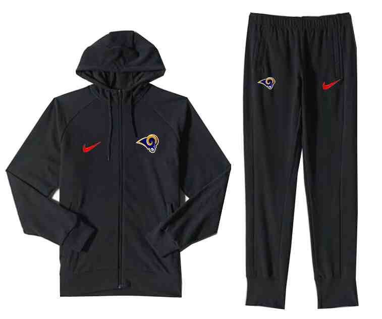 NFL St.Louis Rams Black Jacket Suit