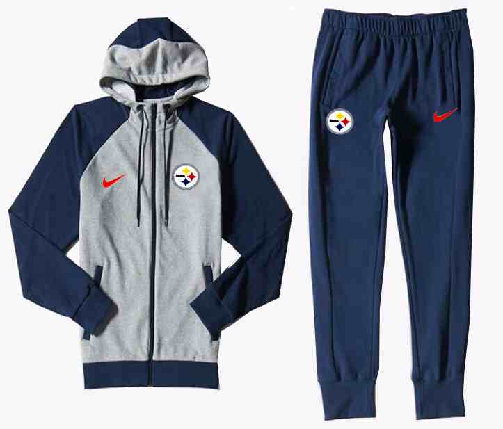 NFL Pittsburgh Steelers D.Blue Jacket Suit