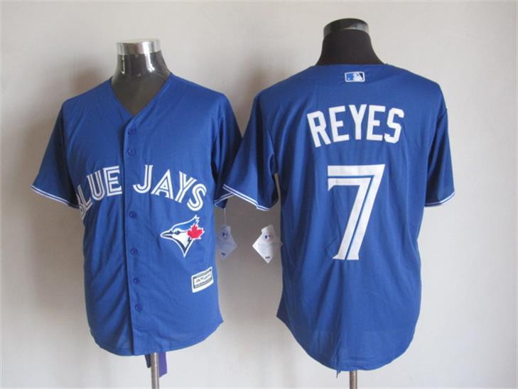 MLB Toronto Blue Jays #7 Reyes Blue Jersey