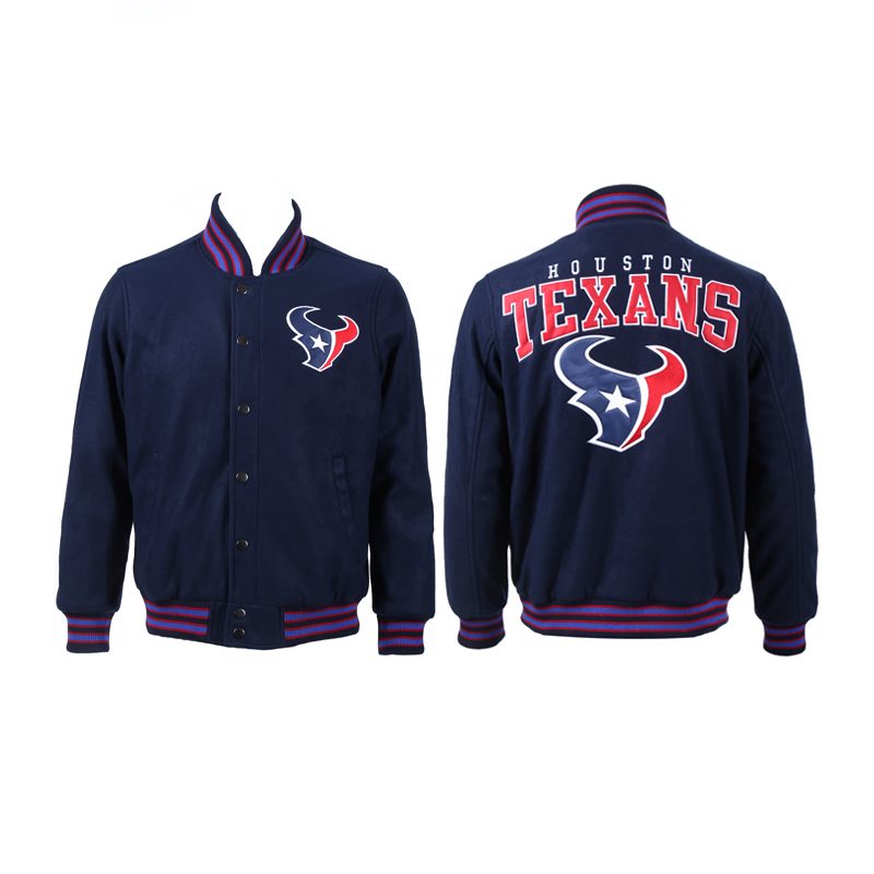 NFL Houston Texans Black Jacket