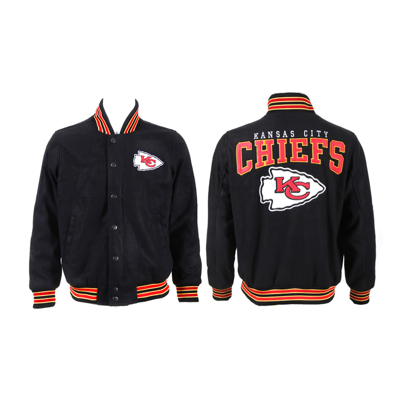 NFL Kansas City Chiefs Black Jacket