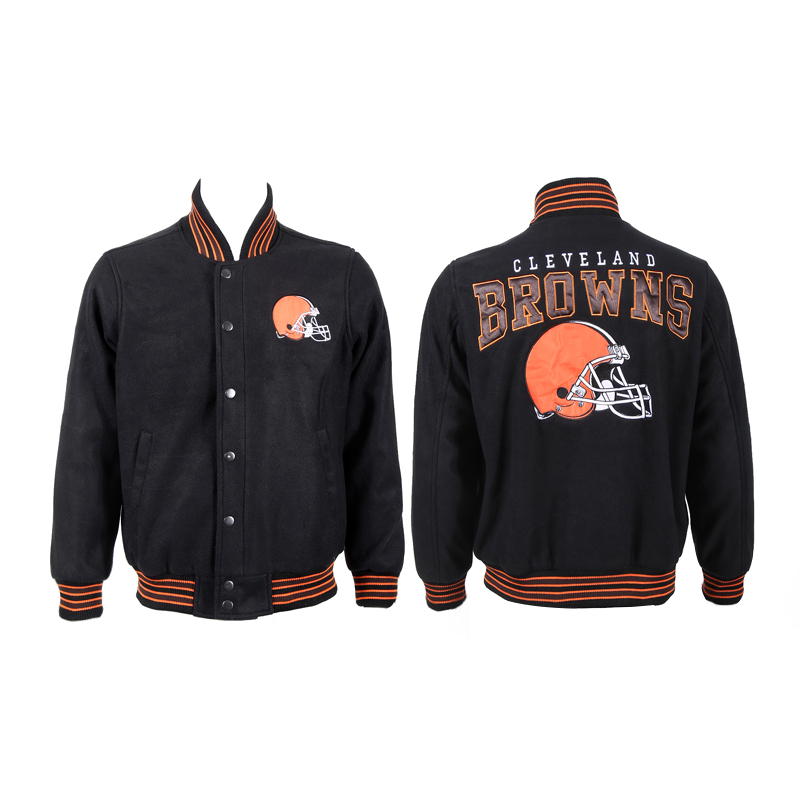 NFL Cleveland Browns Black Jacket
