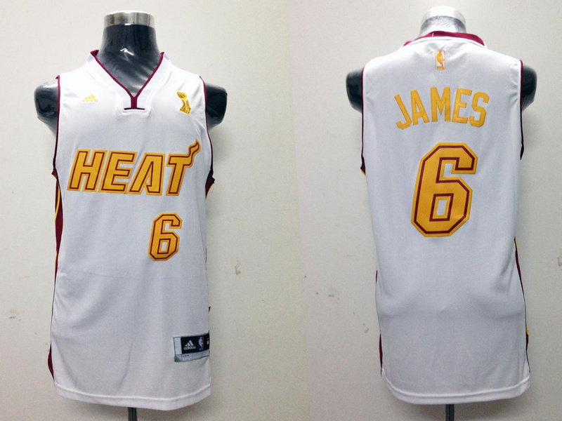 NBA Miami Heat #6 James White Jersey