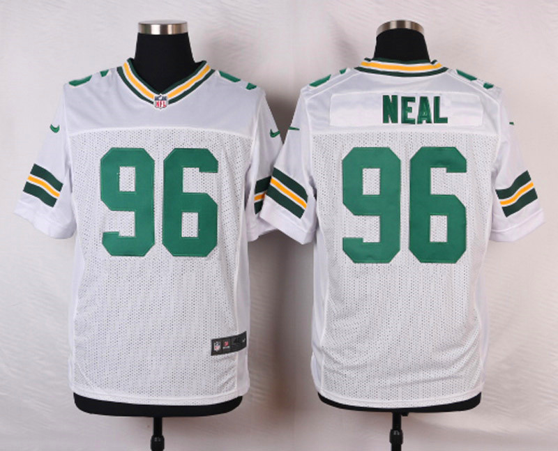 Nike NFL Green Bay Packers #96 Neal White Elite Jersey