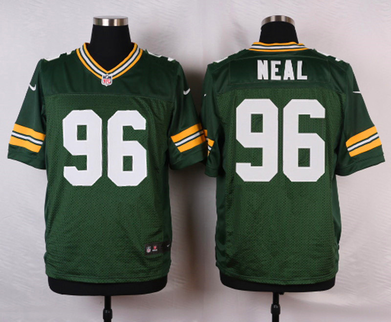 Nike NFL Green Bay Packers #96 Neal Green Elite Jersey