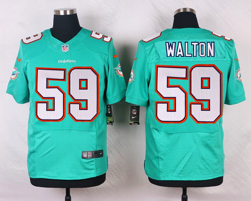 Nike NFL Miami Dolphins #59 Walton Green Elite Jersey