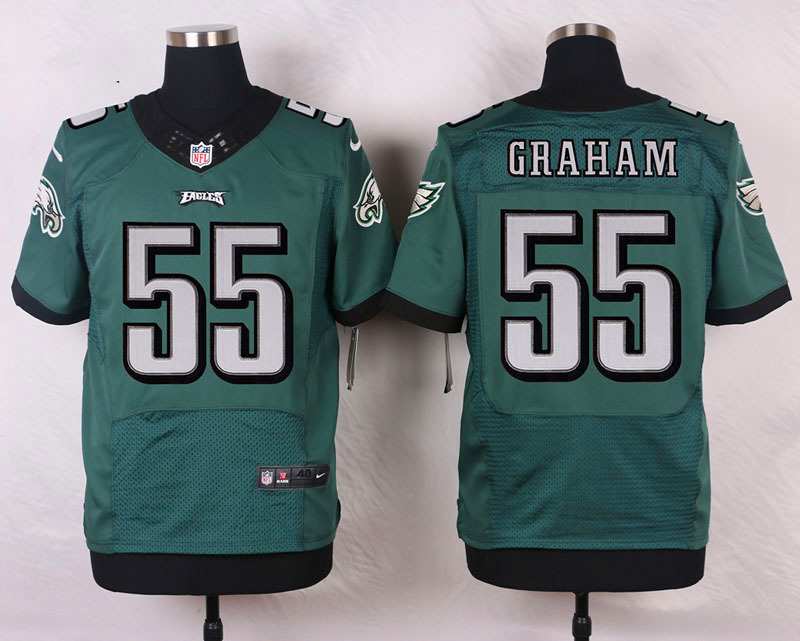 Nike NFL Philadelphia Eagles #55 Ghaham Green Elite Jersey