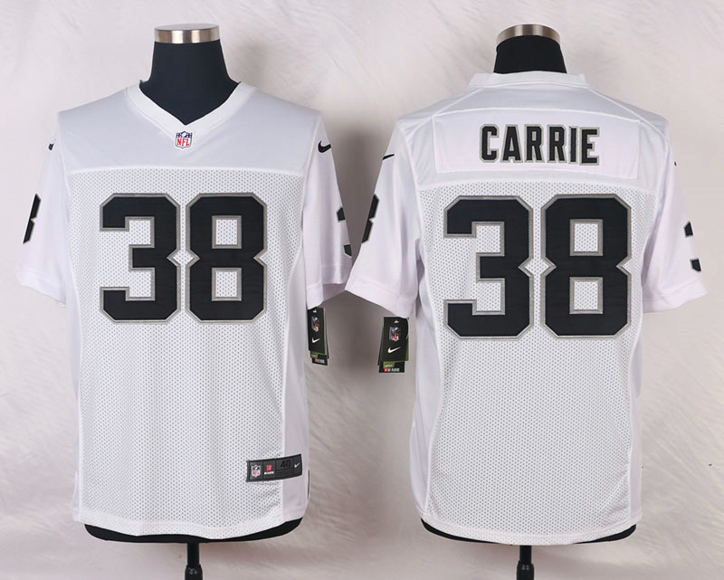 Nike NFL Oakland Raiders #38 Carrie White Elite Jersey